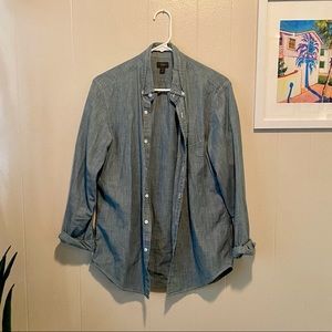 J Crew Chambray Button Down